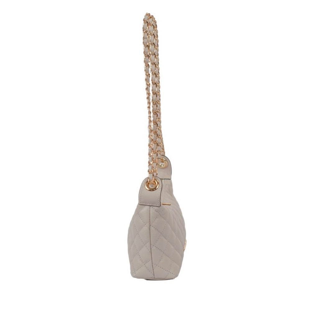 Bolsa Tiracolo Pequena de Couro Matelassê Cavezzale Chantilly 105491