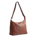 Bolsa Hobo Grande Couro Soft Cavezzale Caramelo 105661