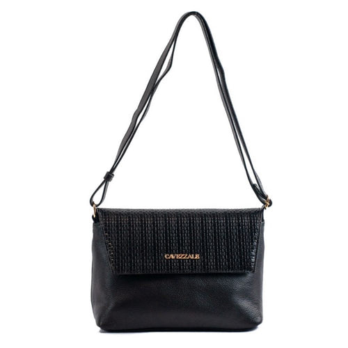Bolsa Satchel Média Couro Soft Cavezzale Preto 105663