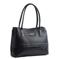 Tote Bag Grande de Couro Soft Cavezzale Preto 105664