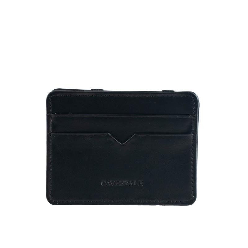 Porta Cartão De Couro Cavezzale Preto 105702