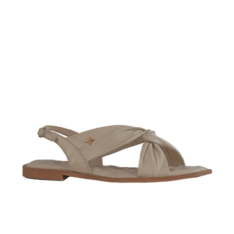 Sandália de Couro Mestico Cavezzale Off White 105612
