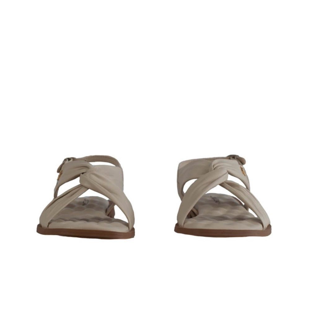 Sandália de Couro Mestico Cavezzale Off White 105612