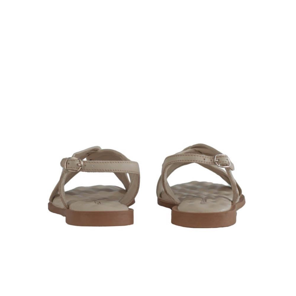Sandália de Couro Mestico Cavezzale Off White 105612
