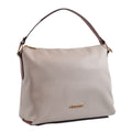 Bolsa Hobo Grande Couro Floter Cavezzale Off White/Canyon 105047