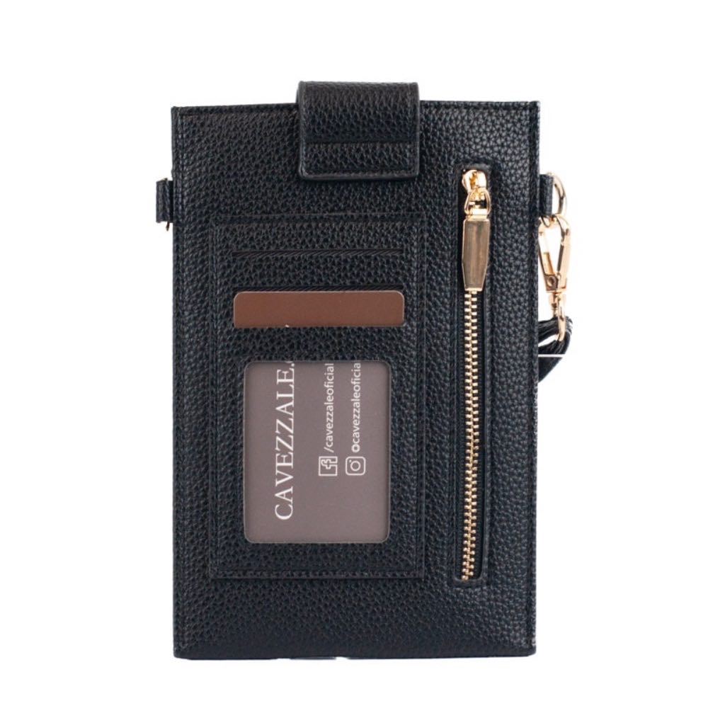 Phone Case Tiracolo Pequena Cavezzale Preto 105385