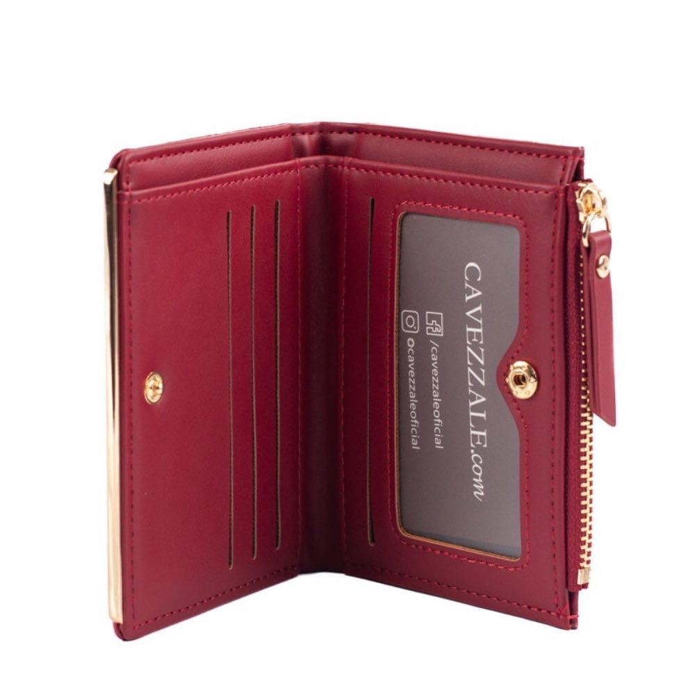 Carteira Feminina Cavezzale Croco Vermelho 105387
