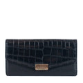 Carteira Feminina Croco Cavezzale Preto 105390