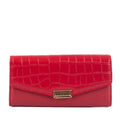 Carteira Feminina Croco Cavezzale Vermelho 105390
