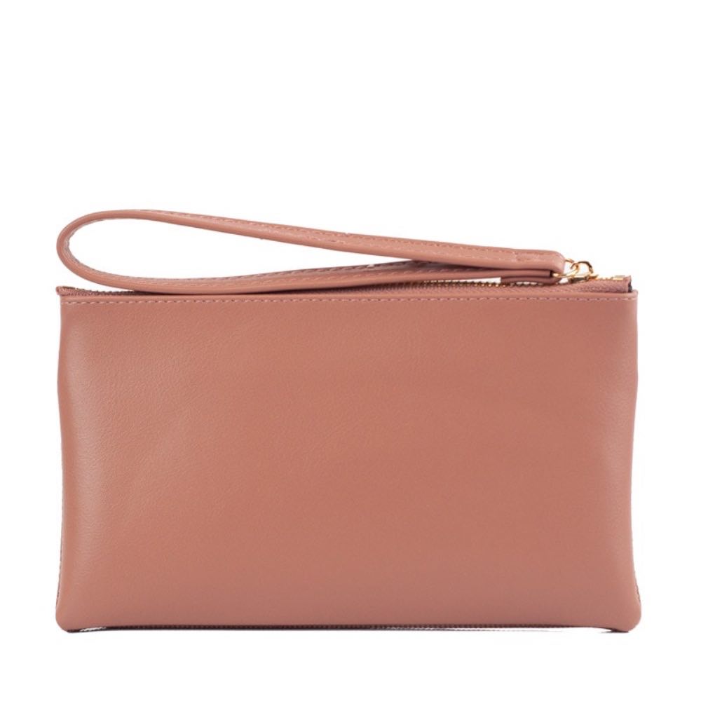 Carteira Cluth Feminina Cavezzale Rose 105392