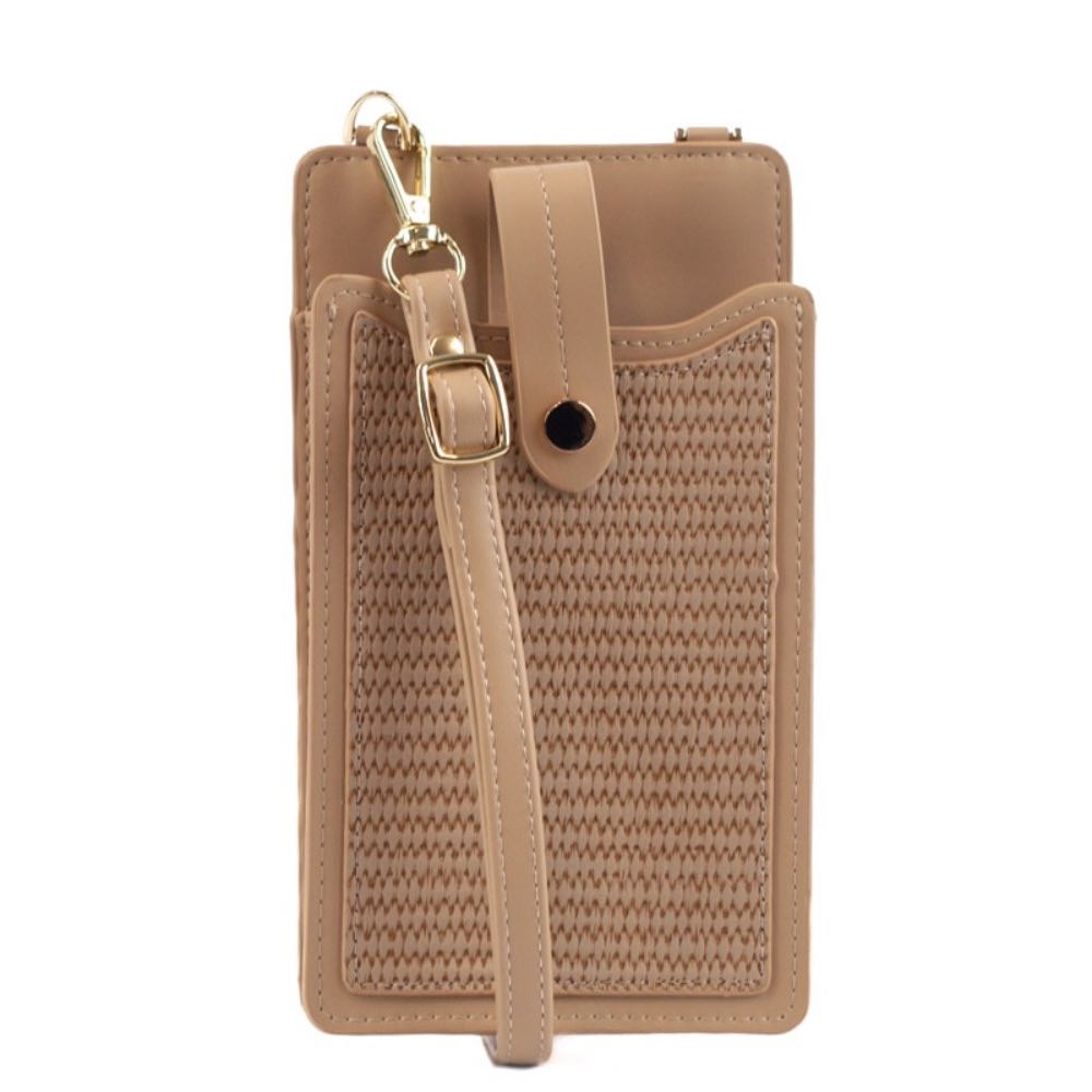 Phone Case Tiracolo Pequena Cavezzale Taupe 105091