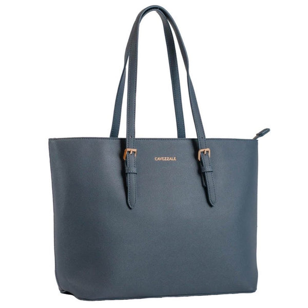 Shopping Bag Grande Feminina Cavezzale Azul 105537