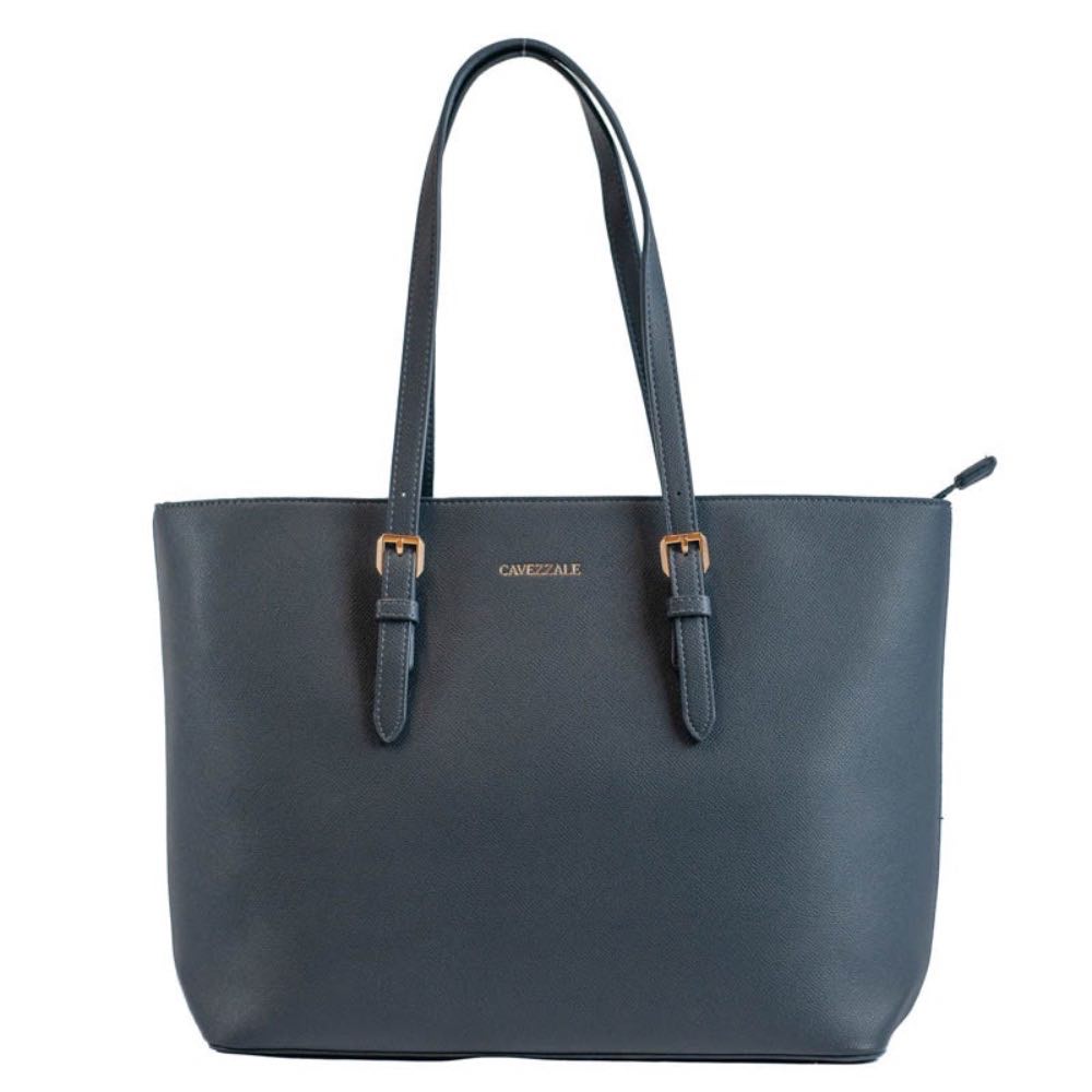 Shopping Bag Grande Feminina Cavezzale Azul 105537