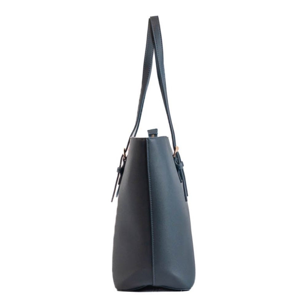 Shopping Bag Grande Feminina Cavezzale Azul 105537
