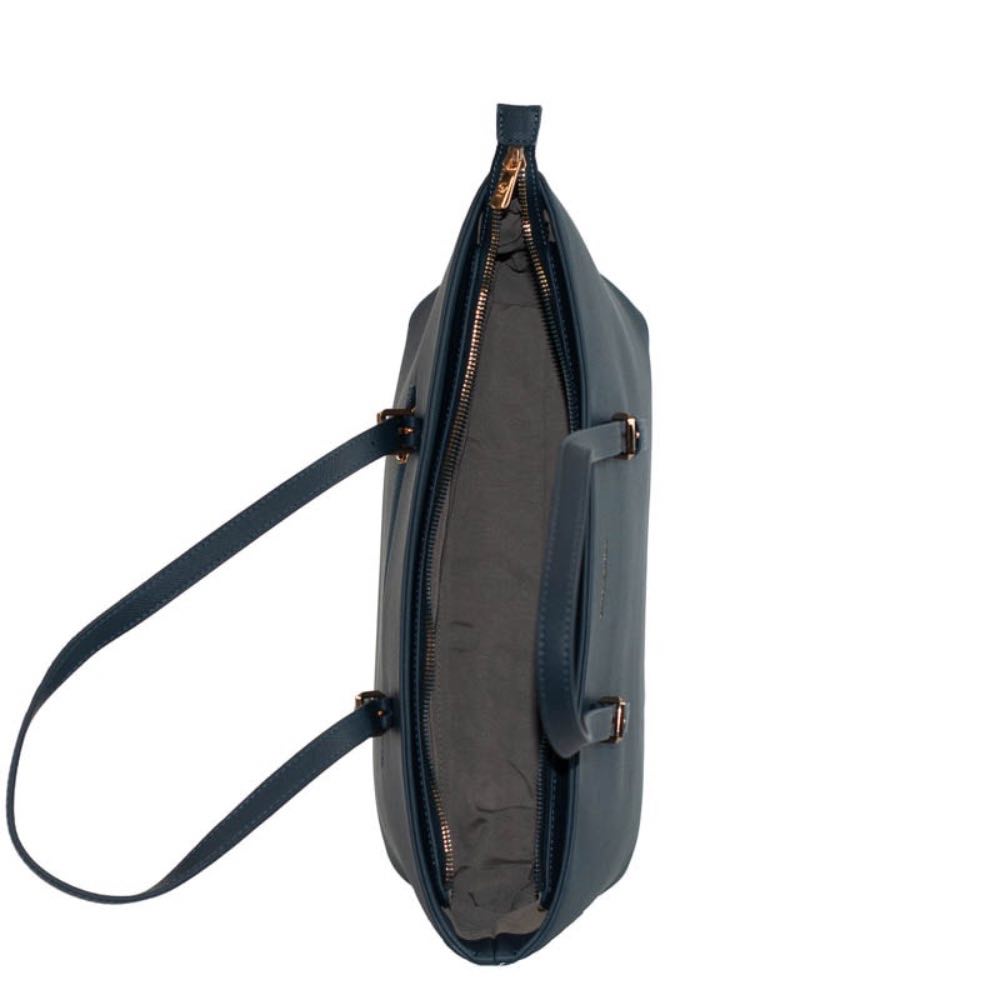 Shopping Bag Grande Feminina Cavezzale Azul 105537