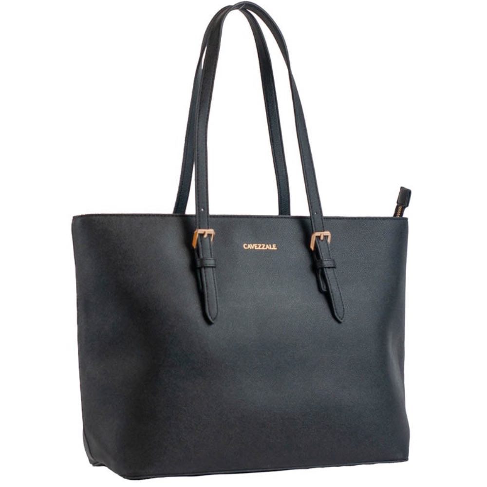 Shopping Bag Grande Feminina Cavezzale Preto 105537