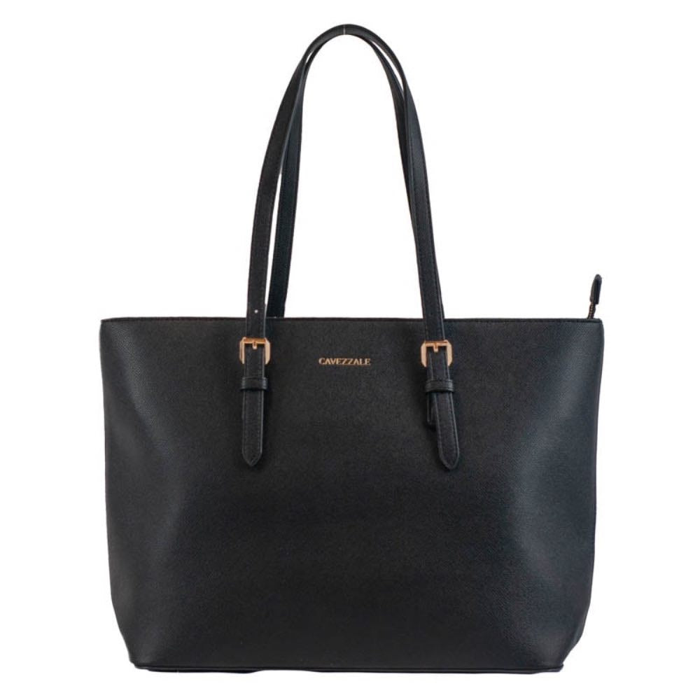 Shopping Bag Grande Feminina Cavezzale Preto 105537 – cavezzale