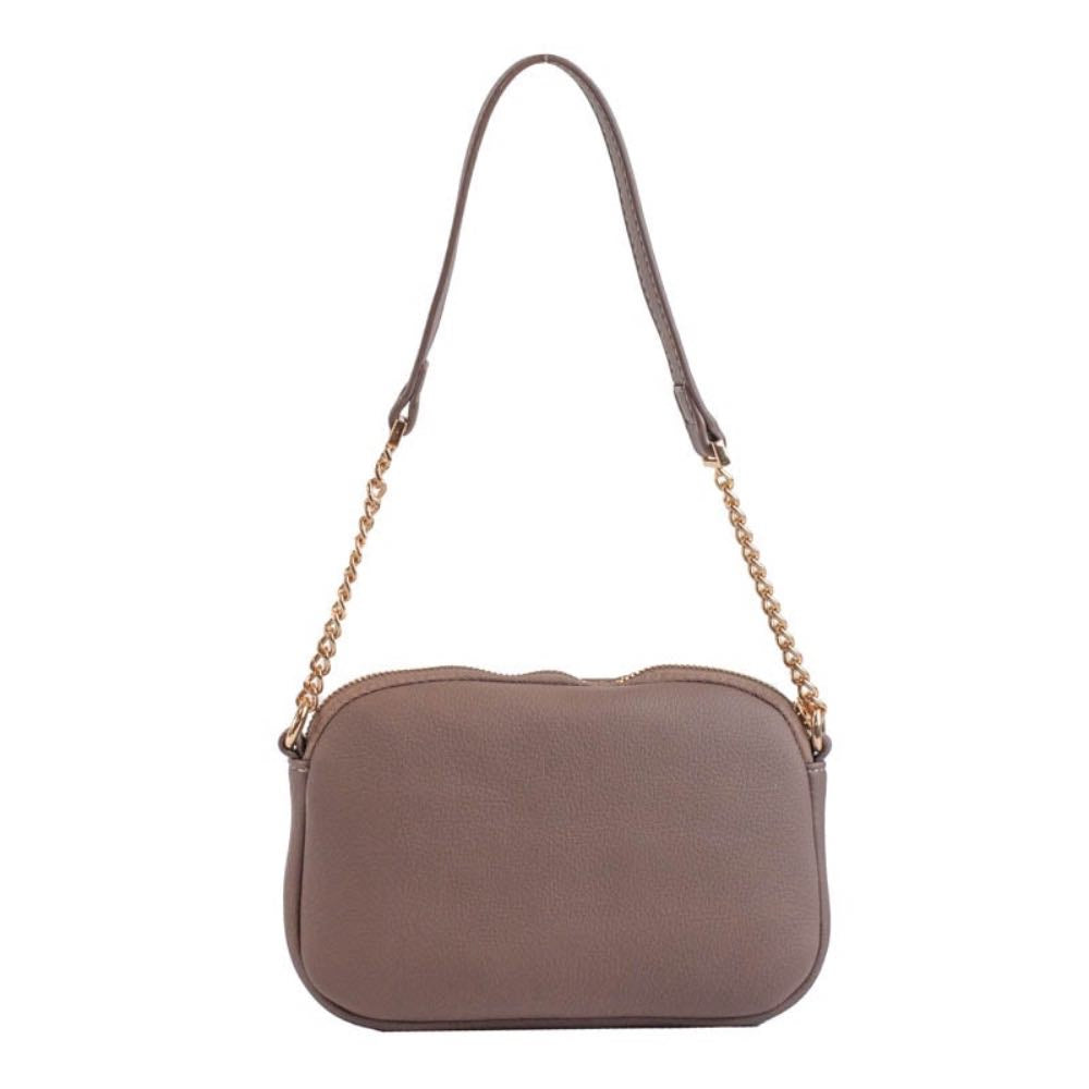 Bolsa Tiracolo Pequena Feminina Cavezzale Marrom 105538