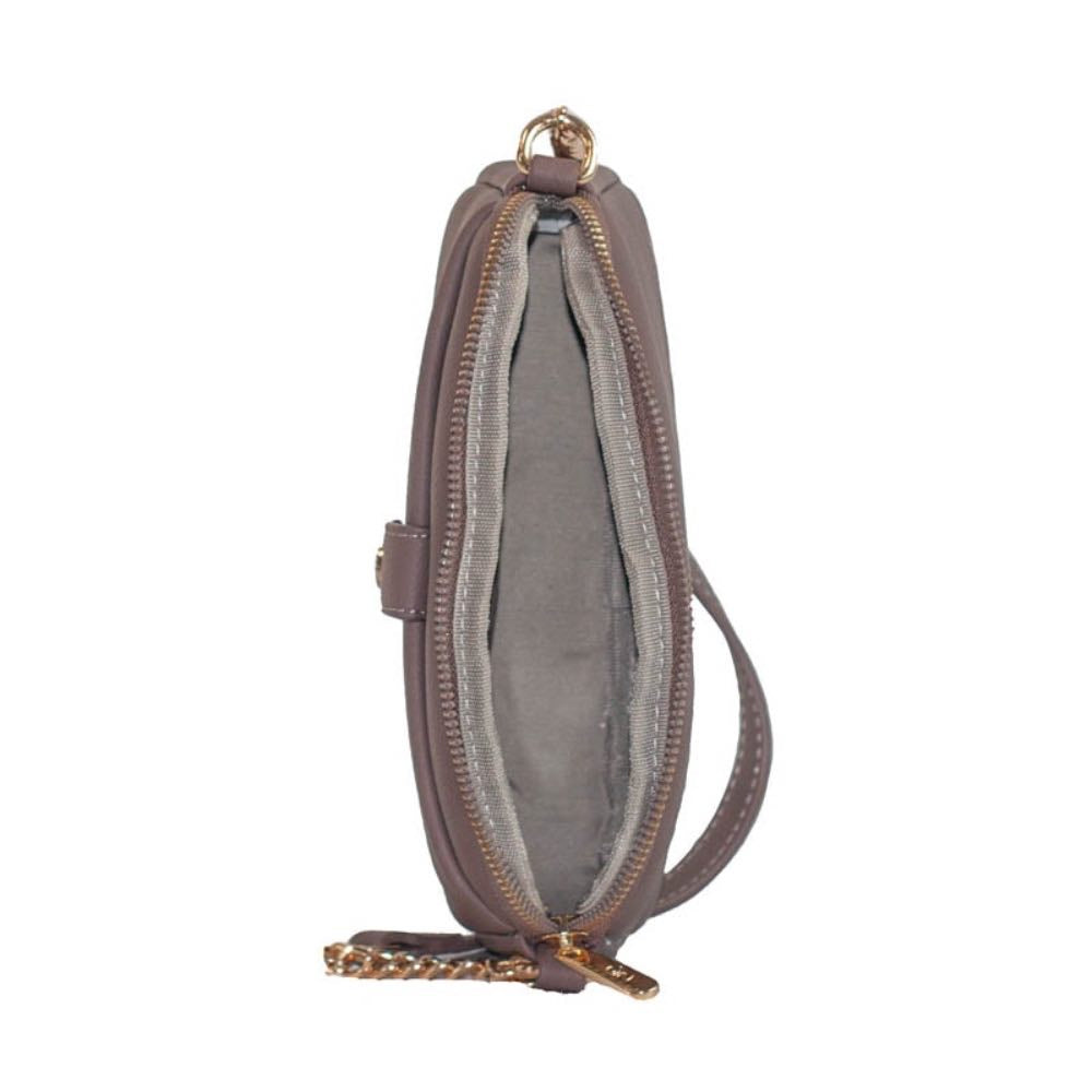 Bolsa Tiracolo Pequena Feminina Cavezzale Marrom 105538