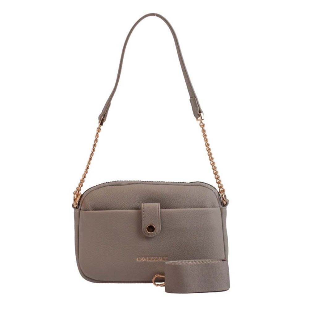Bolsa Tiracolo Pequena Feminina Cavezzale Off White 105538