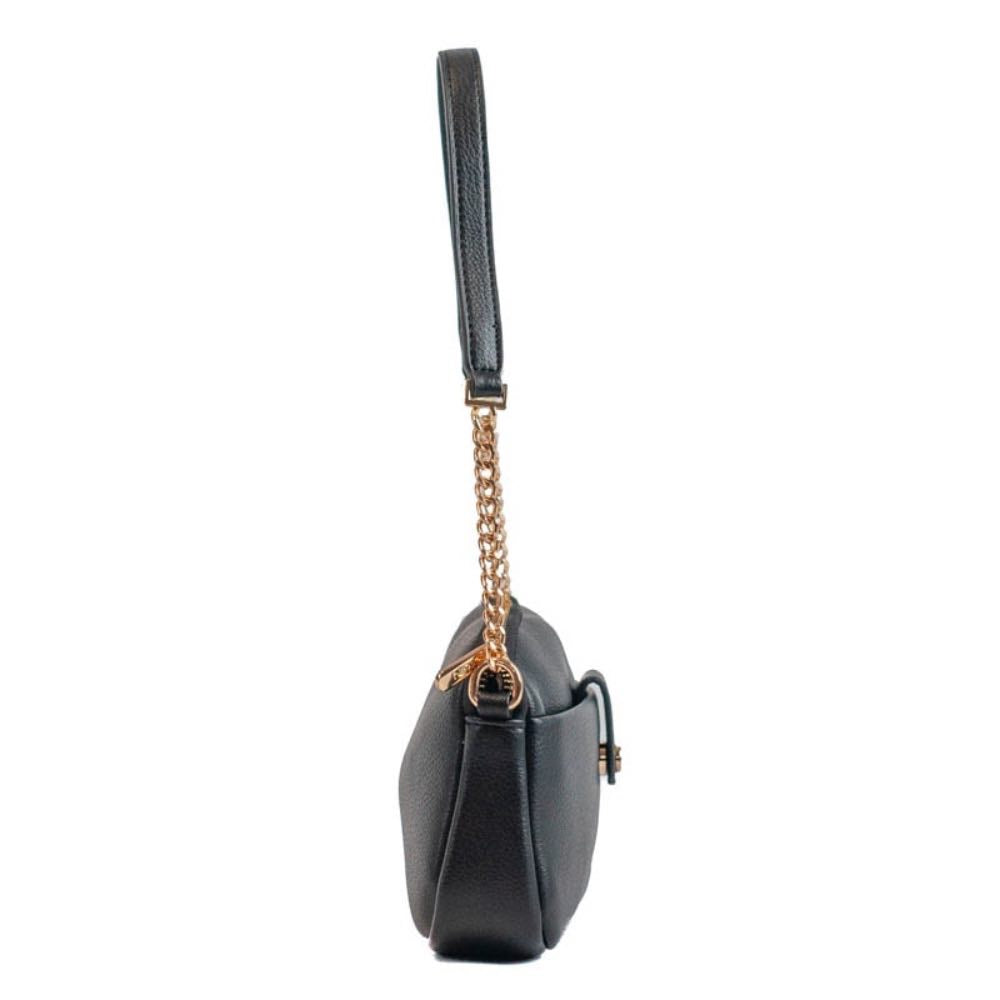 Bolsa Tiracolo Pequena Feminina Cavezzale Preto 105538