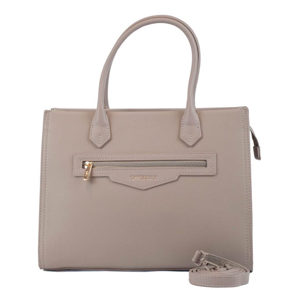 Tote Bag Média Feminina Cavezzale Nude 105540