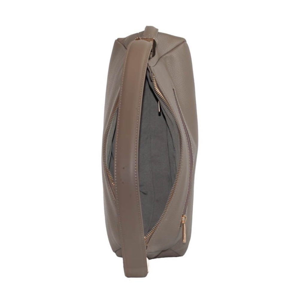 Bolsa Hobo Média Feminina Cavezzale Bege 105541