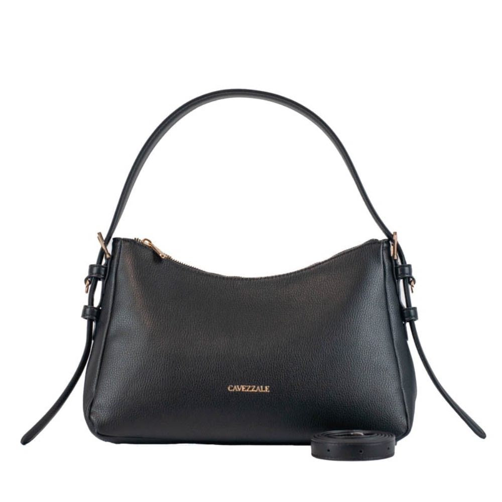 Bolsa Hobo Média Feminina Cavezzale Preto 105541