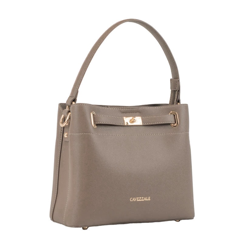 Tote Bag Média Feminina Cavezzale Bege 105542