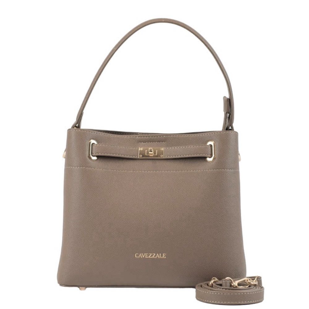 Tote Bag Média Feminina Cavezzale Bege 105542