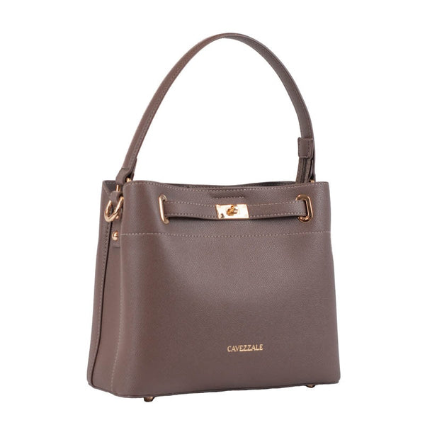 Tote Bag Média Feminina Cavezzale Marrom 105542