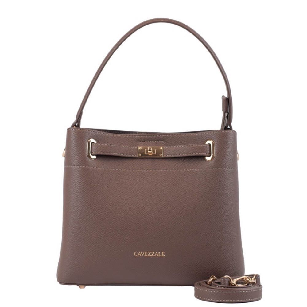 Tote Bag Média Feminina Cavezzale Marrom 105542