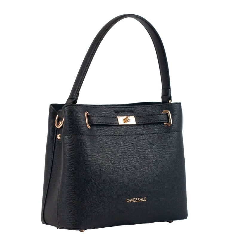Tote Bag Média Feminina Cavezzale Preto 105542