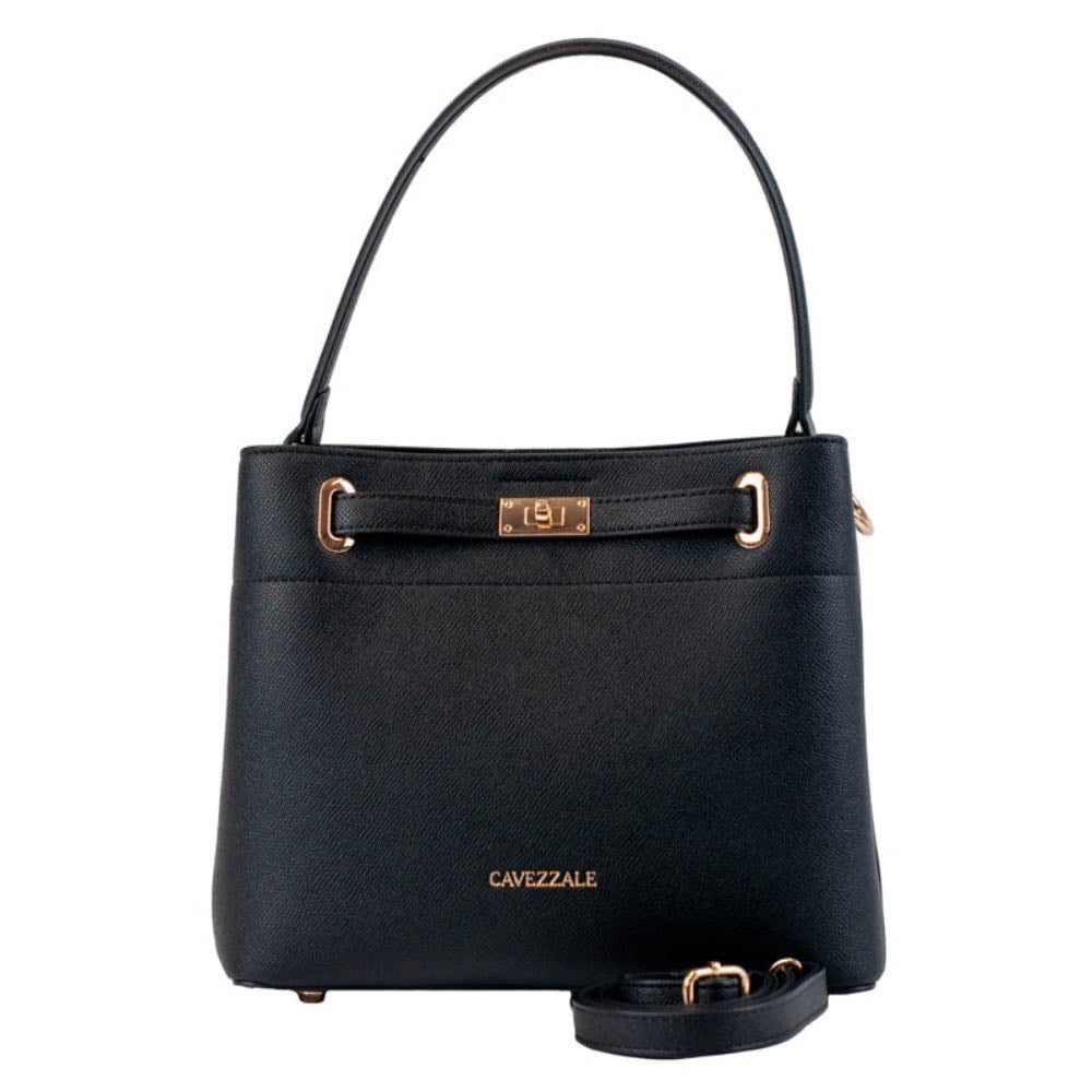 Tote Bag Média Feminina Cavezzale Preto 105542