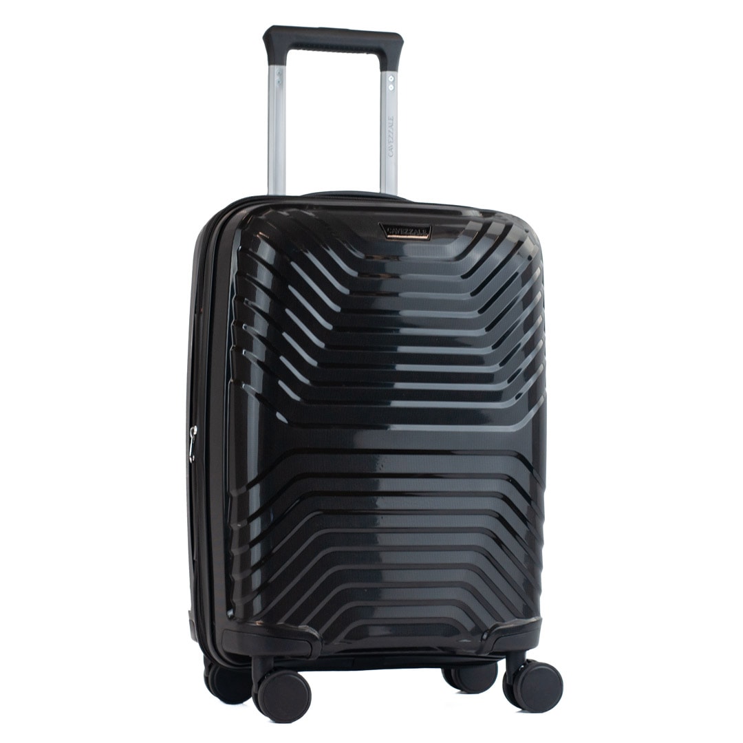 Mala De Viagem Pequena Polipropileno Nápoles Cavezzale Preto 105532