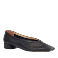 Sapatilha de Couro Snake Cavezzale Preto 105729