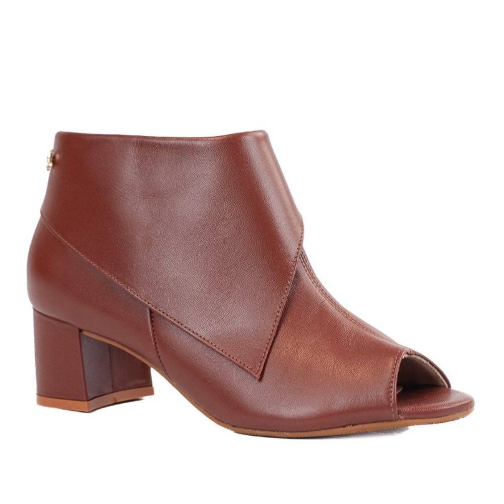 Bota de Couro Veneto Cavezzale Conhaque 105747