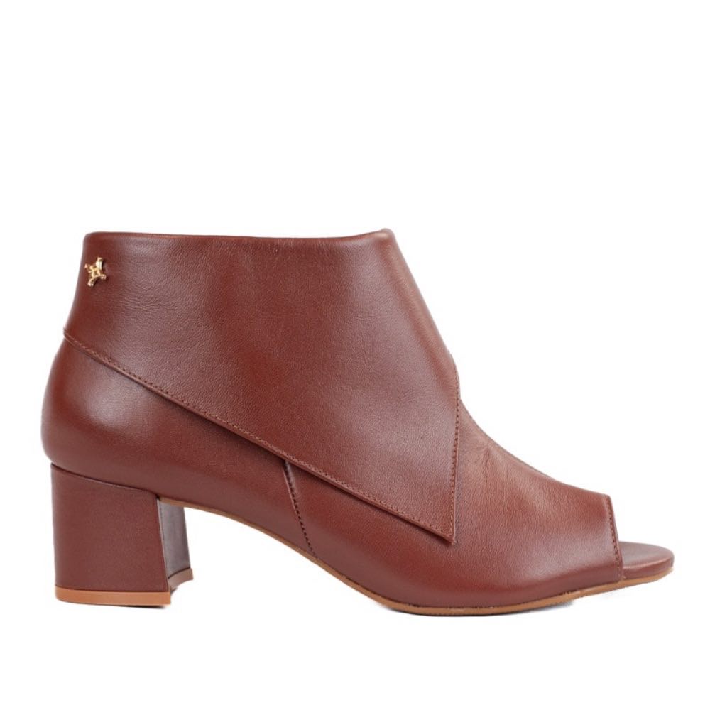 Bota de Couro Veneto Cavezzale Conhaque 105747