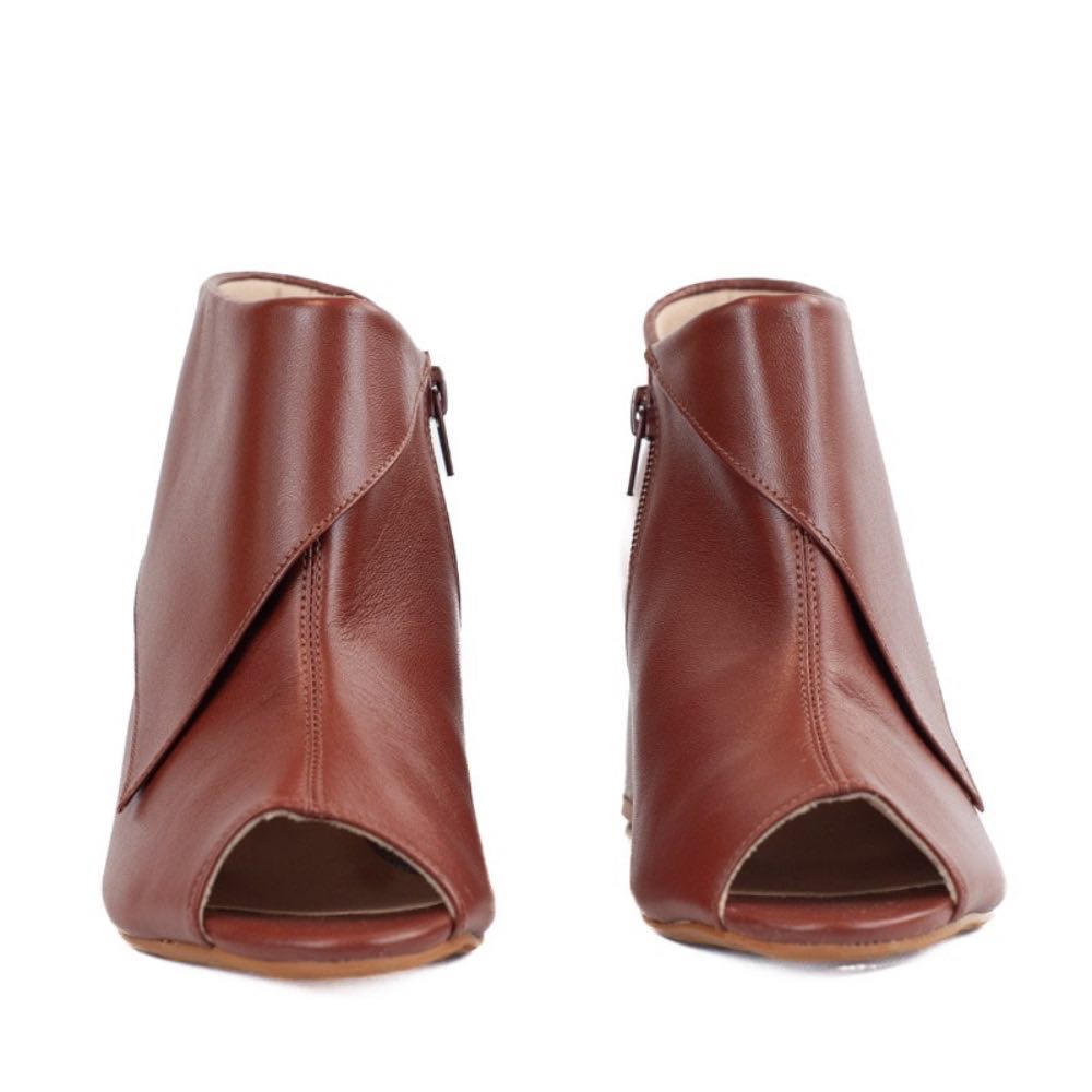 Bota de Couro Veneto Cavezzale Conhaque 105747
