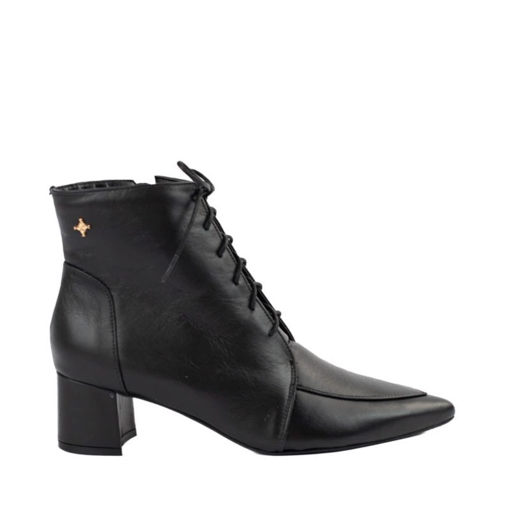 Bota de Couro Veneto Cavezzale Preto 105748