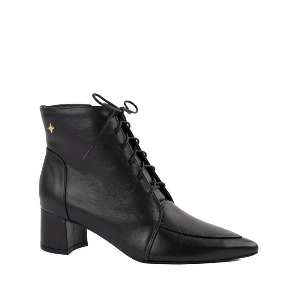 Bota de Couro Veneto Cavezzale Preto 105748