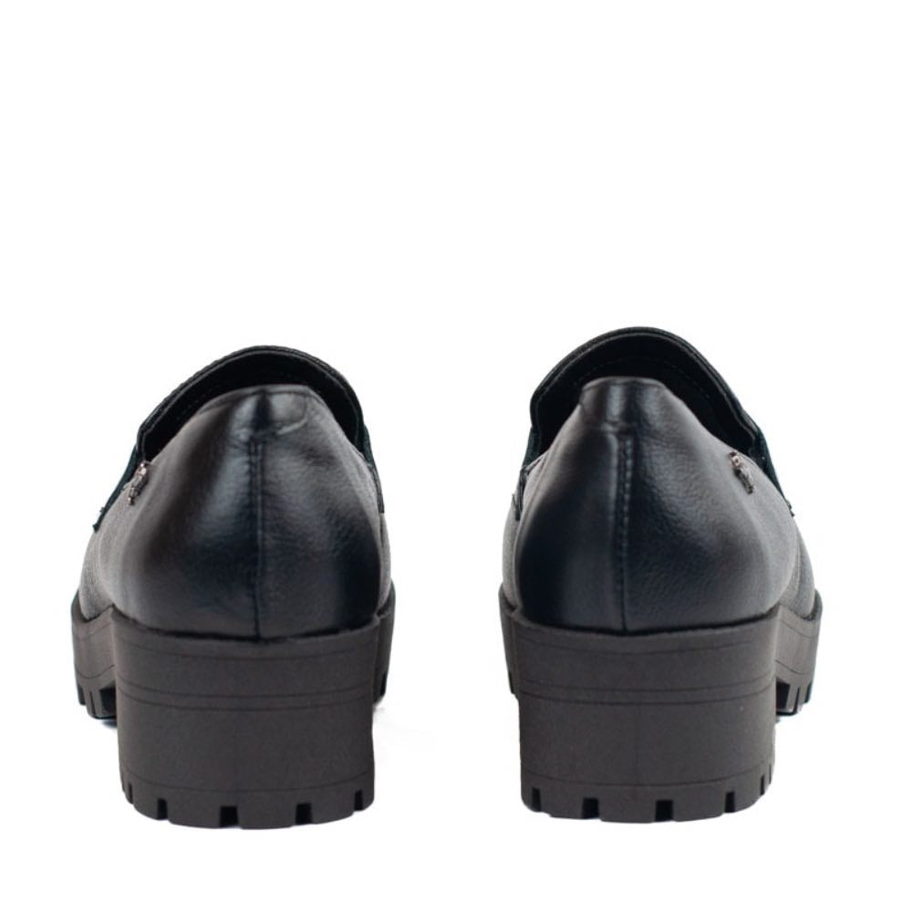 Mocassim de Couro Cavezzale Preto 105741
