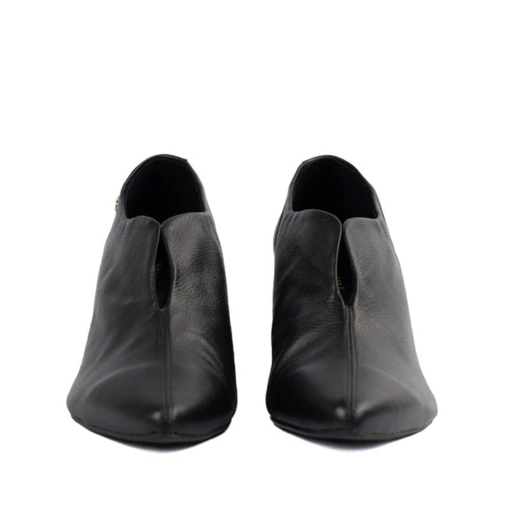 Bota Curta de Couro Cavezzale Preto 105752