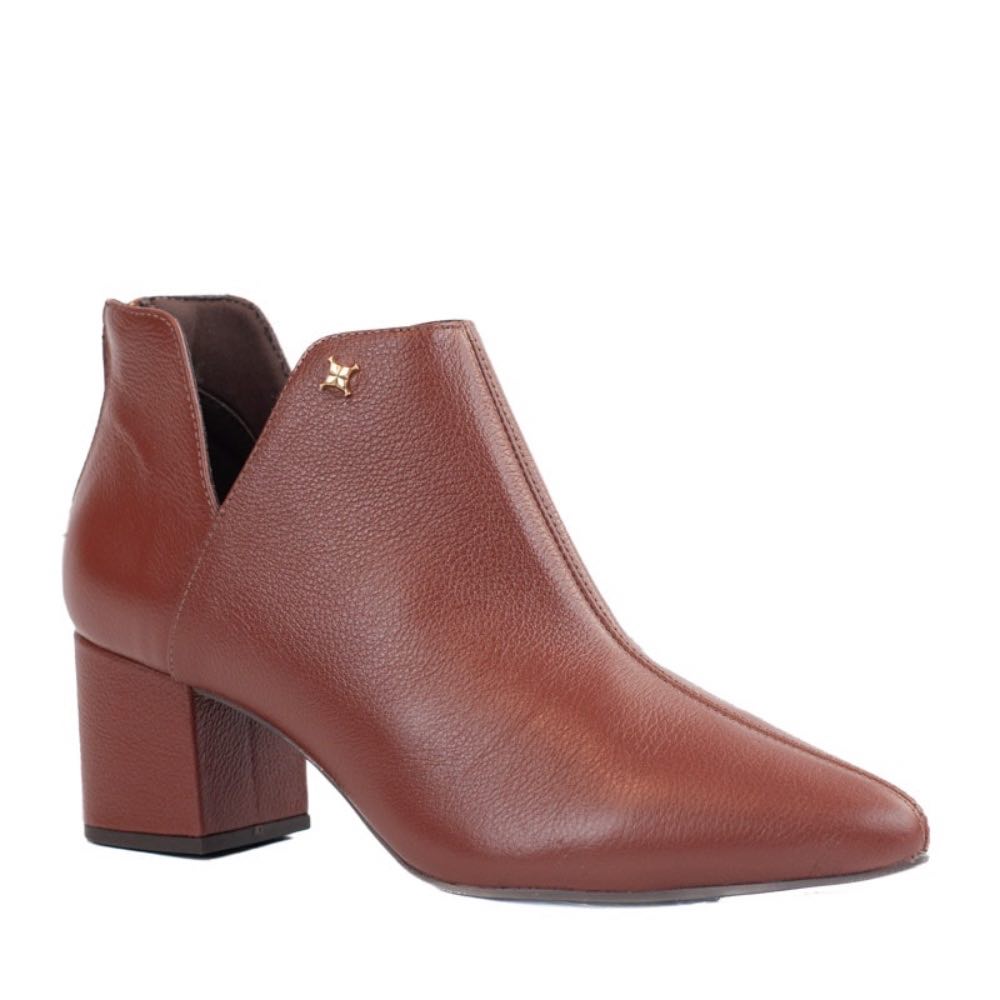 Bota de Couro Cavezzale Conhaque 105754
