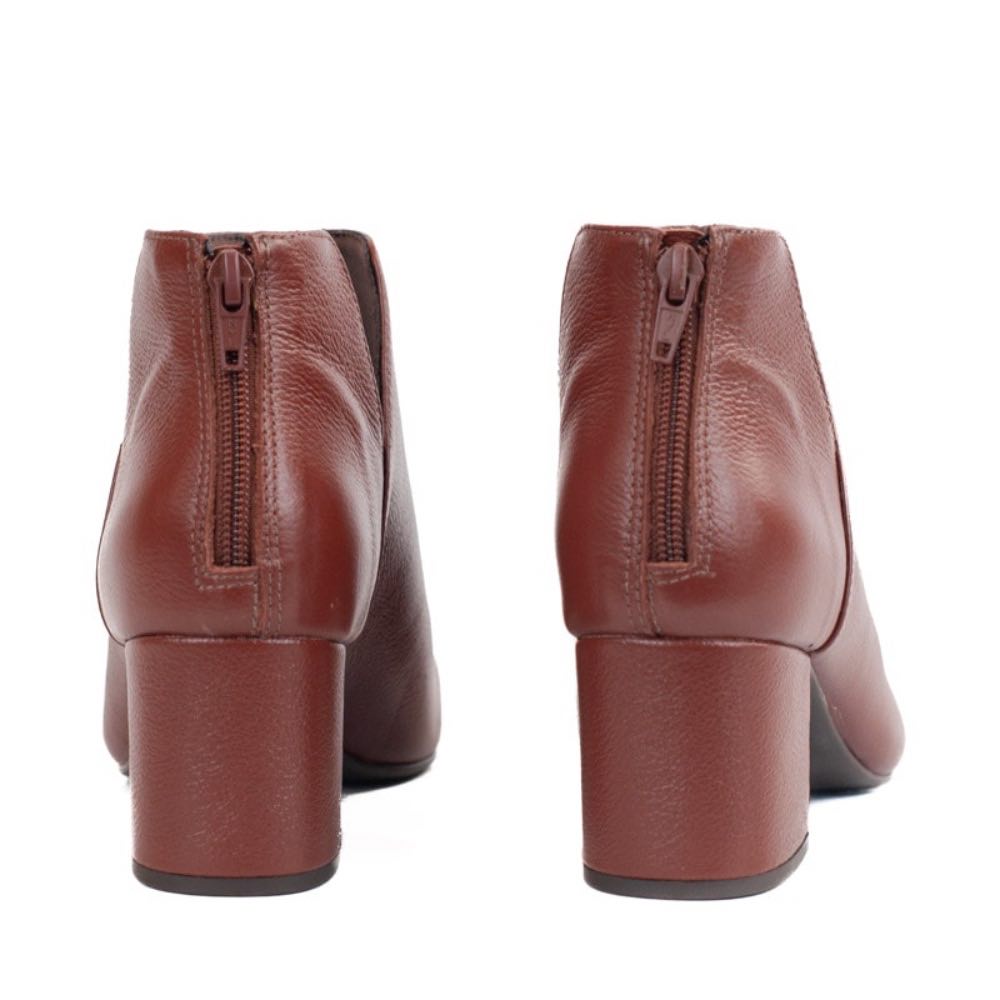 Bota de Couro Cavezzale Conhaque 105754