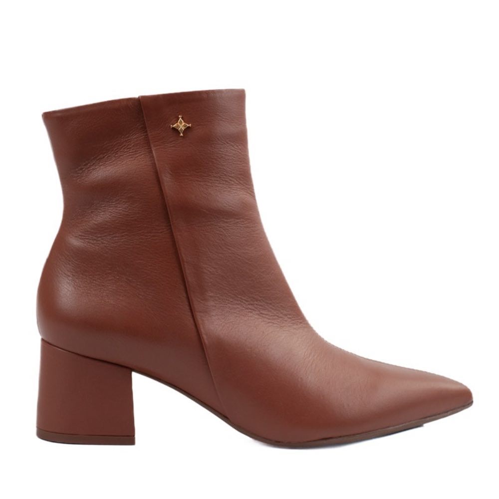 Bota Curta de Couro Cavezzale Wood 105719