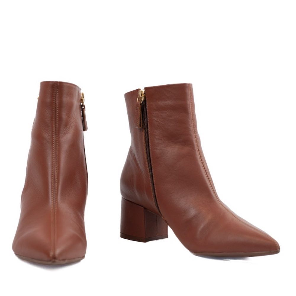 Bota Curta de Couro Cavezzale Wood 105719