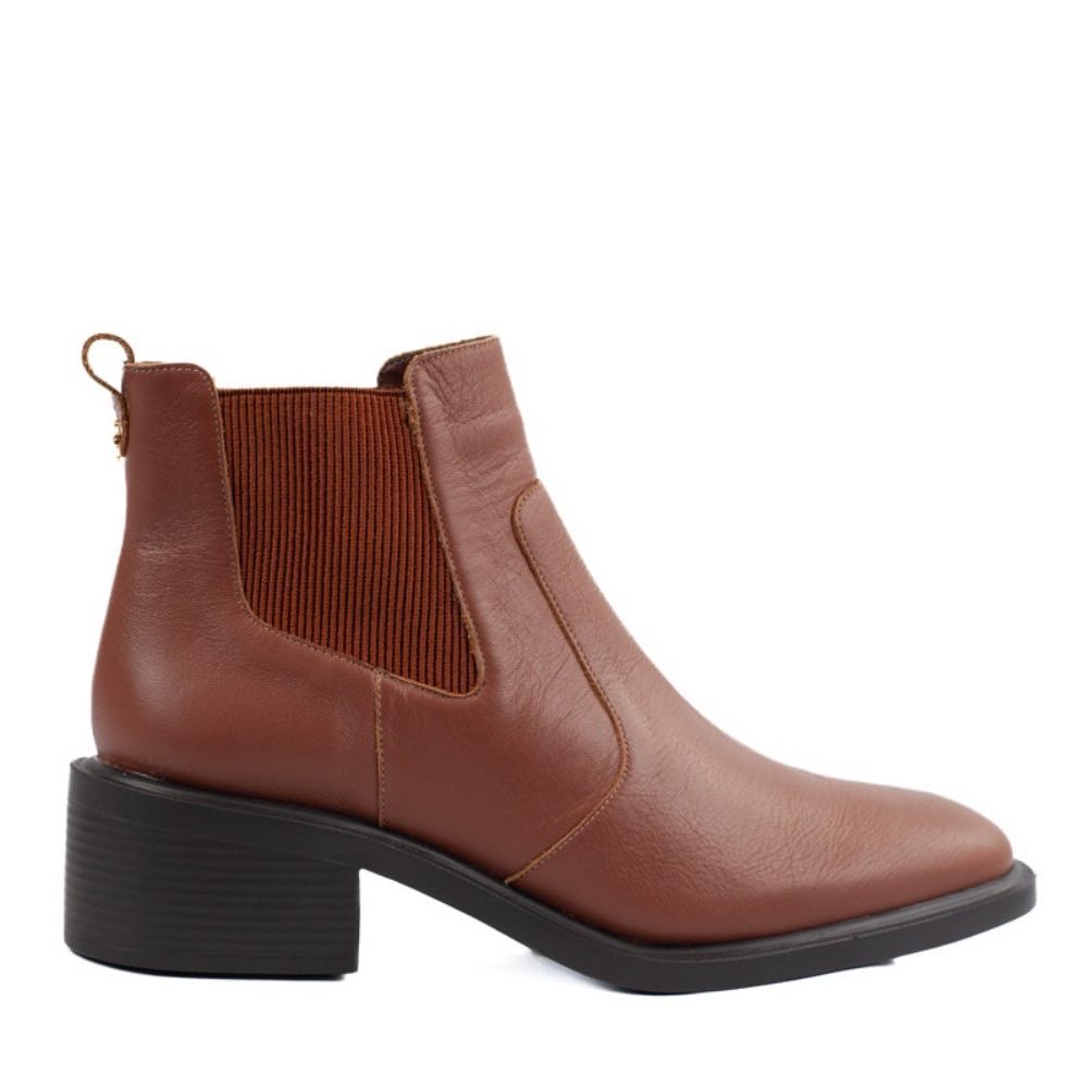 Bota Curta de Couro Cavezzale Wood 105720