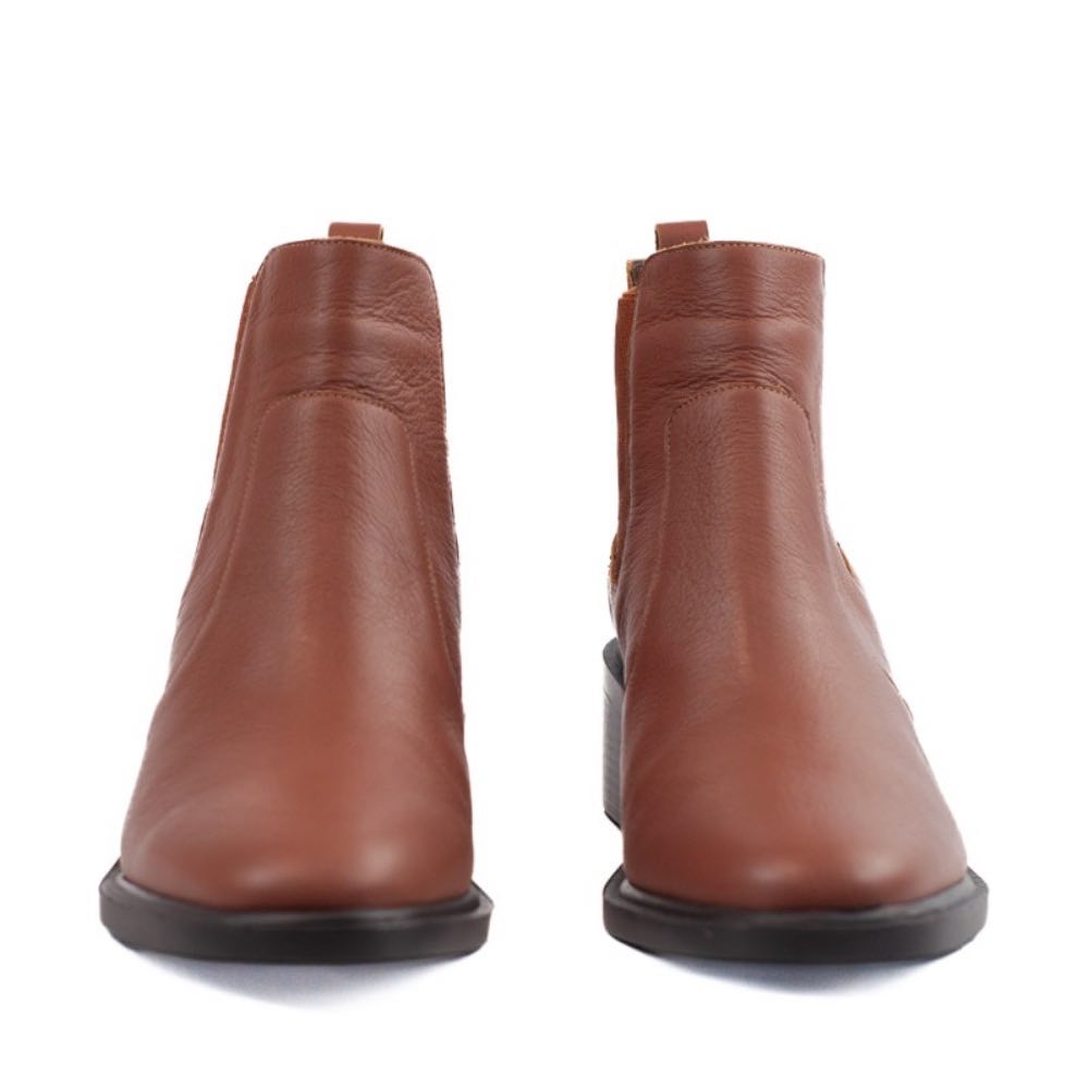 Bota Curta de Couro Cavezzale Wood 105720