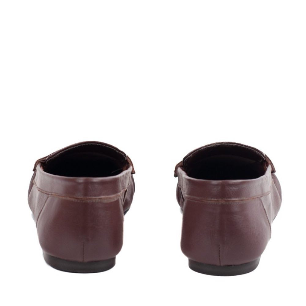 Mocassim de Couro Veneto Cavezzale Marrom 105723